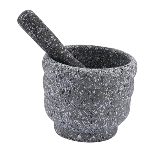 ERINGOGO 実用的な薬用すり鉢 軽量 設計 研磨用ニンニクおろし器 家用キッチン用品 片手で使いやすい人間工学デザイン