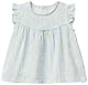 United Colors of Benetton Baby-Mädchen Camicia 5wrqaq00u Hemd, Weiß, 74 cm