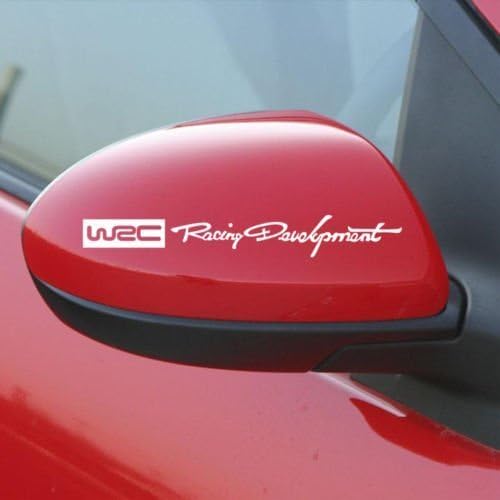 isee360 Racing Development WRC AUTO Rear View Mirror CAR Sticker