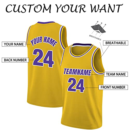 Custom Basketball Jersey Printed Personalized Team Jerseys Name Numbers Customized Sports Team Uniform for Men Women Youth
