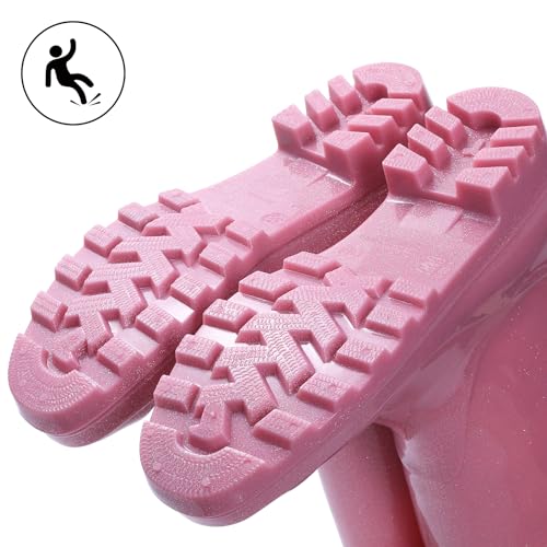 Image of Asgard Women's Tall Rain Boots Waterproof Knee High Rainboots Rubber Garden Boots