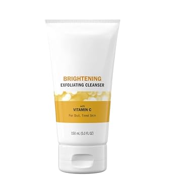 Face Cleanser, Regenerist Vitamin C+Peptide Facial Wash, Exfoliating Face Cleanser for Dry Skin, 5.0 fl oz [ 1 pack ]
