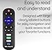 Ceybo OEM Remote Control for TCL Roku TV No Pairing Includes Volume Control Buttons & Netflix, Hulu, Roku Channel