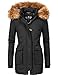 Produktbild Navahoo Damen Winterjacke Wintermantel Schneeengel-Prc Schwarz Gr. S