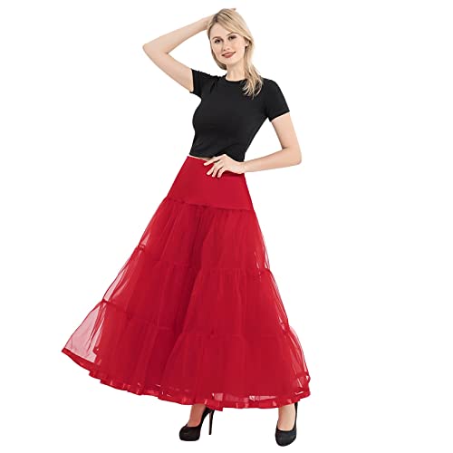 Jupe longue de mariage en tulle et jupon de soutien intégré pour danser toute la nuit