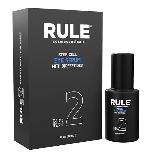 RULE Sérum para olheiras e inchaço – Soro avançado antienvelhecimento com células-tronco de argan tr