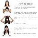 REECHO Fashion One Piece Clip in Hair Bangs/Fringe/Hair Extensions (Thick Full Length Bangs, Dark Brown)