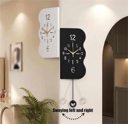 Horloge murale décorative double face Vnook d'angle moderne L - 3