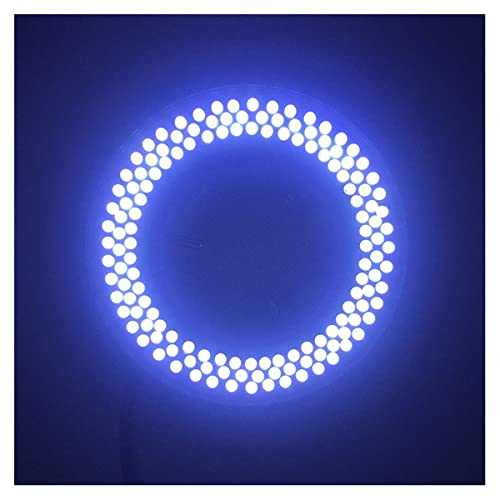 Microscope Microscope Vision Light Source Inner Diameter 61 Mm, 144 Lamp Bead Metal Head(Purple)