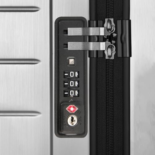 Image of Travel Locks TSA Approved, 2 Pack Built-in Combination Luggage Replacement Locks, 3-Digit Code TSA Suitcase Lock for Backpack, Baggage, Travel Bags Black - JS-507B