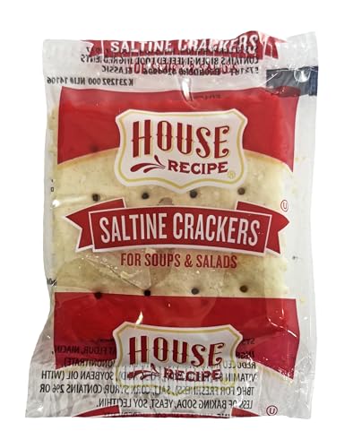 House Recipe Saltine Crackers 0.2 oz. Packet | Kosher |