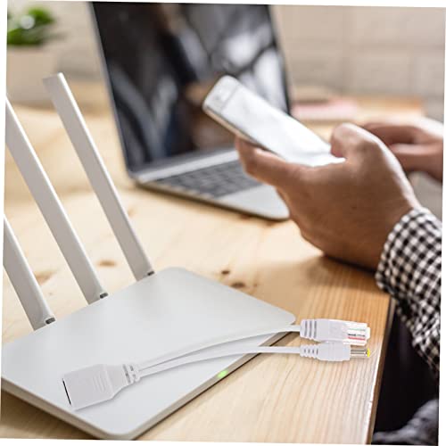 image for CAXUSD 8pcs Poe Separator Line Poe Splitter Line Poe Injector Splitter
