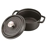 キャプテンスタッグ(CAPTAIN STAG) ココット ダッチオーブン 22cm 容量2.8L 鋳鉄製 シーズニング不要 ガス火・IH・オーブン対応 UG-3037