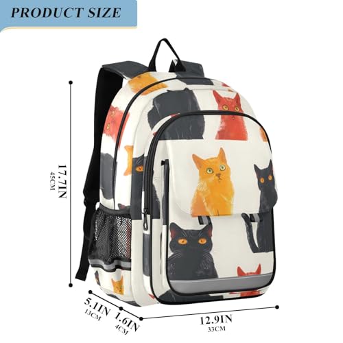 Sac à dos de voyage enfant imprimé chat pour le weekend - 2
