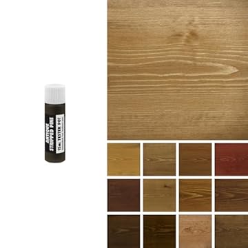 Littlefair's Wood Stain Water-Based - (Antique Stripped Pine) – Non-Toxic, Eco-Friendly & Quick Drying - Easy-to-Apply, Concentrated Formula for All Wood Types – 15ml Tester Pot