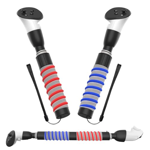 Accesorios de mango de VR fijo de VR mejore la experiencia del juego VR VR Extensión de VR Extensiones del controlador de juego VR para MTA Quest 3 Controlador
