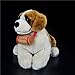 Peluche de San Bernardo Realista 25cm con Barril Imagen de Peluche de San Bernardo Realista 25cm con Barril
