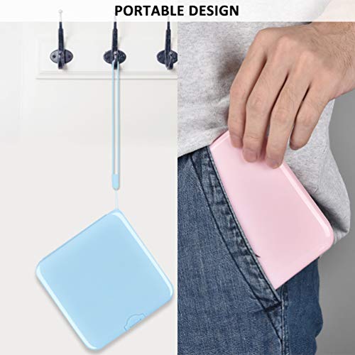 Hemoton 3 Caixas de Armazenamento Com Tampa Ã  Prova de Poeira E Recipientes de Encaixe Plano Com Co