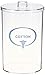 DUKAL 4011 Tech-Med Sundry Jar with Plastic Lid, Labeled, 4" Diameter, 6-1/2" Height, Plastic, Clear (Pack of 5)