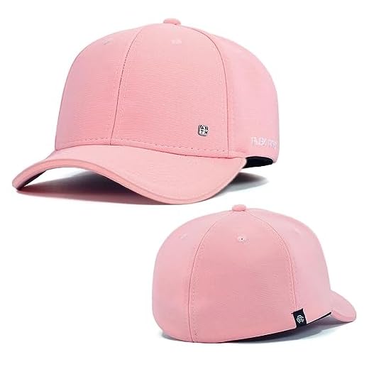 Boné Anth Co. Frame Rosa Aba Curva Fechado Com Elástico