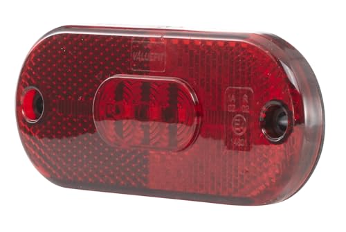 HELLA VALUEFIT 2TM 357 009-011 Luce posizione posteriore, LED, 12V, Montaggio, esterno, colore diffusore luce rosso, Cavo 150mm, Spina Manicotto spina piatta, Sx/Dx, Quantità 1