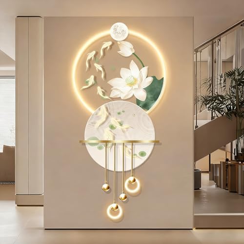 Grandes sculptures 3D LED pour sublimer votre entrée - Art mural lumineux