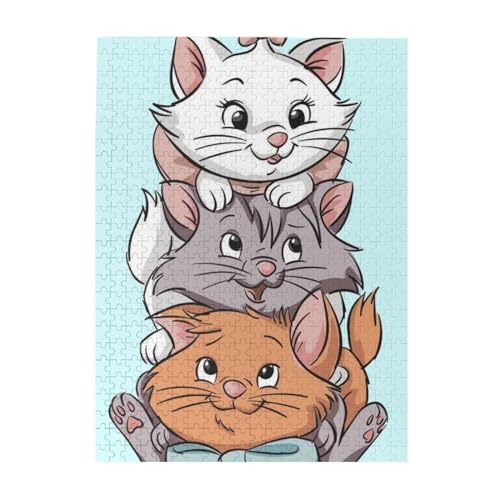 マリーちゃん ジグソーパズル 500pcs ピース 人気 木製パズル プレゼント大人と子供 (38x52cm) gh101