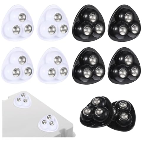 Qianyu 8Pcs Self Adhesive Caster Wheels Cover