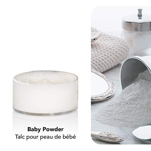 Yankee Candle Baby Powder Tealight Candles, Tea Light (X12), White #TOP1