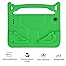 2019 7in Tablet case for Kids,Incompatible with iPad Nokia Sony Tablet-SHERBORN Lightweight Shockproof Case with Stand Handle for 7 Inch Tablet-Green