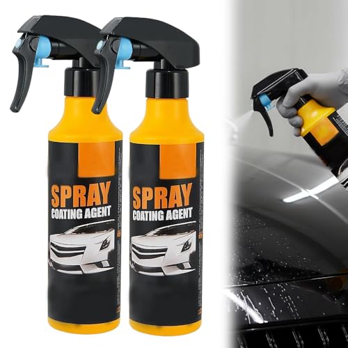 Spray Cerámico Hidrofóbico Nano para Coche 2 Piezas miniatura 1