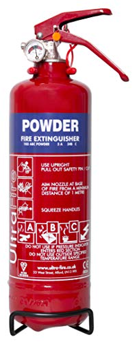 UltraFire 1kg Powder Fire Extinguisher EN3