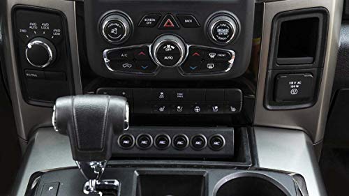 Rough Country MLC-6 Universal LED Light & Accessory Controller - 6-Switch Rocker Panel with Power Block for Off-Road Jeeps, Bronco, Truck, UTV, 50A - image 2