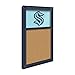 The Fan-Brand NHL Seattle Kraken: Cork Note Board - Sports Team Bar Sign Décor: Home, Dorm, Garage, Office, Fan Cave