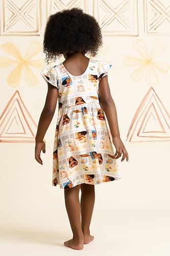 Image of monica + andy Short Sleeve Let's Dance Dress, Organic Cotton Playwear Clothes for Girls, Kids, Toddler & Infant Sizes
