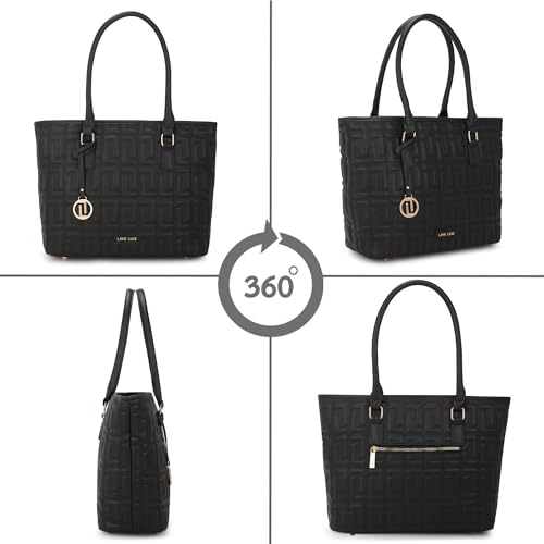 Image of Lavie Luxe Women's Jerry Pro Laptop Handbag | Fits upto 14 inch Laptop | Laptop Bag for Work | Ladies purse | Stylish Shoulder Bag | Gift for Women