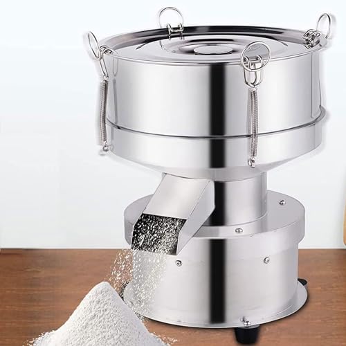 Machine de tamisage vibrant électrique 50W avec tamis en acier inoxydable 40 et 60 mailles