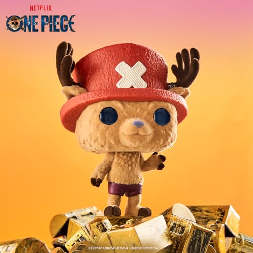 Funko POP! Television: Netflix - One Piece - Chopper - Flocked - Sammelbare Vinylfigur - Geschenkidee - Offizielles Merchandise - Spielzeug für Kinder & Erwachsene - Modellfigur für Sammler
