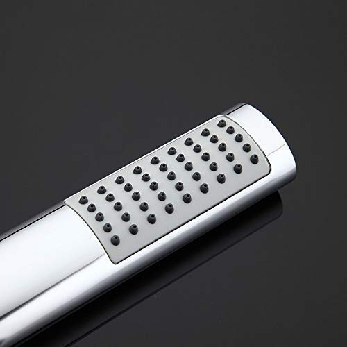 alcachofa de la ducha Cabezales de ducha de mano redondos, accesorios de baño, cabezal de ducha cromado ABS con ahorro de agua
