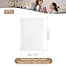 PATIKIL 12 Pack Binding Covers, A4(11.8x8.5 Inch) 22 Mil Plastic Notebook Covers Sheets with Binding Comb for Book Report Presentation, White