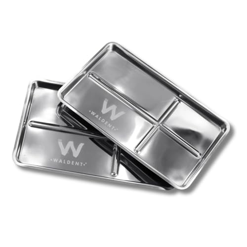 Image of Waldent Stainless Steel Instrument Tray - 0.50mm (304 Grade) | Autoclavable Surgical /Dental Tool Tray
