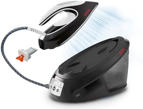 Tefal SV8055 Express Anti-Calc Stacja do Prasowania Parowego, Tworzywo Sztuczne, 2800 W, Wielokolorowy