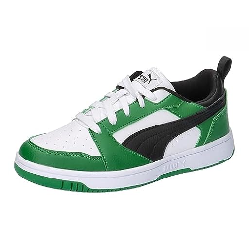 PUMA Unisex Kids Rebound V6 Lo Jr Zapatillas, Puma White Puma Black Archive Green, 38 EU | Ya disponible en tu tienda friki favorita! En mundofriki.es! PUMA Unisex Kids Rebound V6 Lo Jr Zapatillas, Puma White Puma Black Archive Green, 38 EU | Ya disponible en tu tienda friki favorita! En mundofriki.es!
