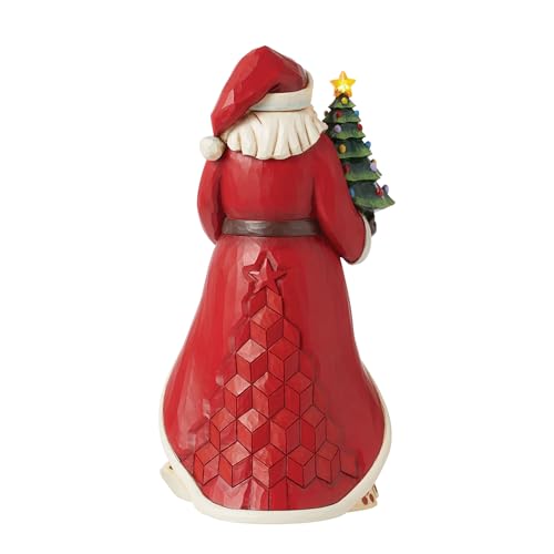 Figurine Père Noël Enesco Jim Shore 26 cm : finies les décorations de Noël fragiles