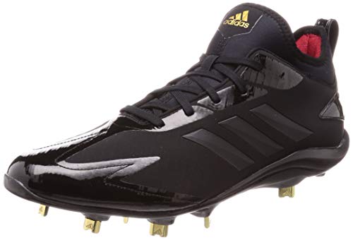 adidas Adizero Stabile Pro - Zapatos de béisbol bajos con tacos de metal, Core Negro, 41 1/3 EU