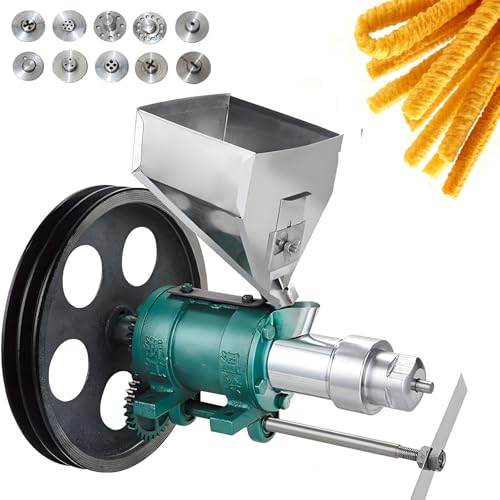 WANGYYDS Extrusora Comercial De Alimentos Inflados De 25-50 Kg/H, Máquina De Extrusión De Arroz Y Maíz Inflado, Máquina para Preparar Snacks Inflados, Máquina para Fabricar Palitos Dulces MachineHead
