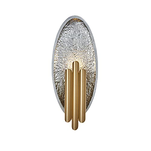 Applique murale salon moderne et escalier chic or argent pour décoration intérieure