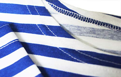 Military Army T-Shirt Tank TOP Vest Blue White sailor's striped vest4