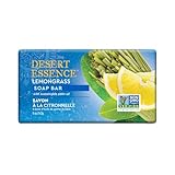 Desert Essence Bar Soap, Lemongrass, 5 Ounce