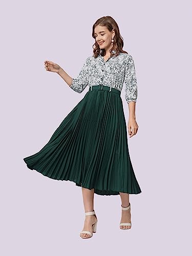 Image of ZWERLON Girl's A-line Midi Dress